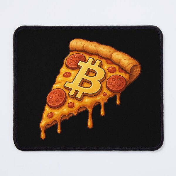 Item preview, BTC Pizza Day pizza slice design designed and sold by BalticRoyalty.