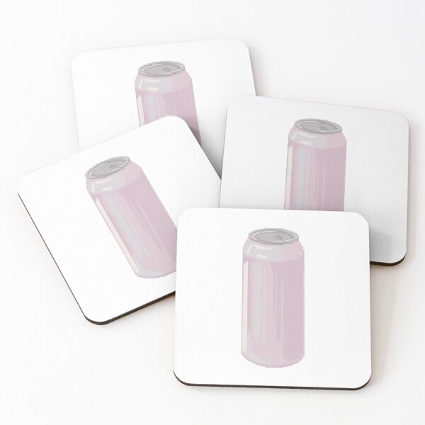 Item preview, White Drink Can Pixel Art designed and sold by pebblepebblepebblepebblepebble.