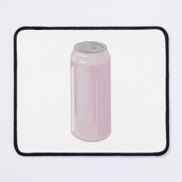 Item preview, White Drink Can Pixel Art designed and sold by pebblepebblepebblepebblepebble.