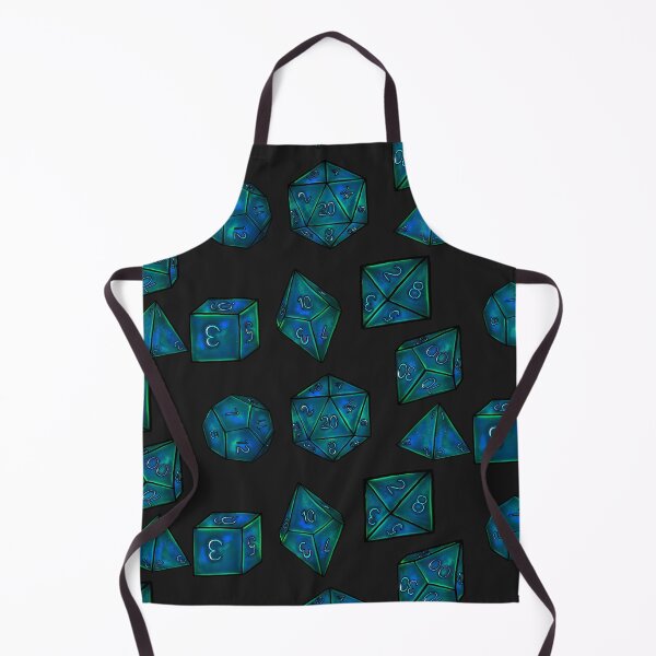 Item preview, Aurora Borealis dnd Dice Set – Celestial Glow Collection designed and sold by madworld123.