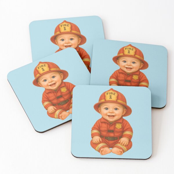 Item preview, Baby firefighter designed and sold by DKP-AI.