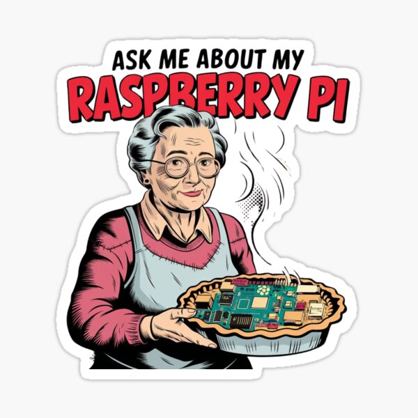 Artikel-Vorschau von Oma hat einen Pi, designt und verkauft von SoftwareStickers.