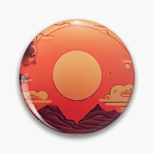 Item preview, Bohemian Sunset Serenity: Mountain & Lake Landscape designed and sold by ShadowAndSlate.