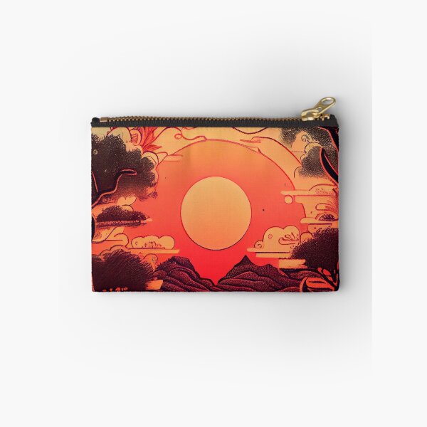 Item preview, Bohemian Sunset Serenity: Mountain & Lake Landscape designed and sold by ShadowAndSlate.