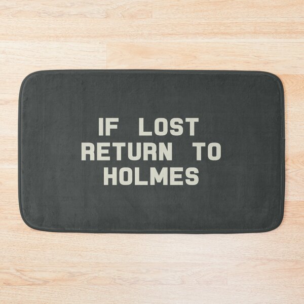 Item preview, If Lost Return to Holmes Tee designed and sold by deluluhaze.