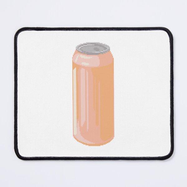 Item preview, Peach Drink Can Pixel Art designed and sold by pebblepebblepebblepebblepebble.