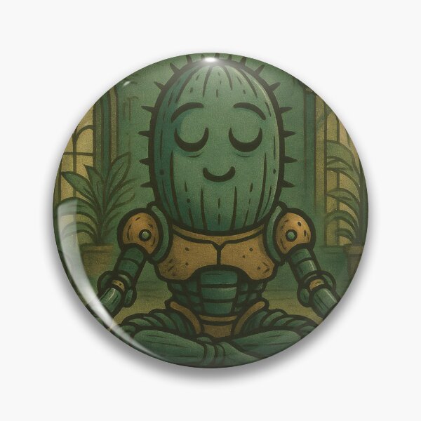 Item preview, Existential Cactus at a Yoga Retreat – Trying to Find My Roots designed and sold by ShineEyePirate.