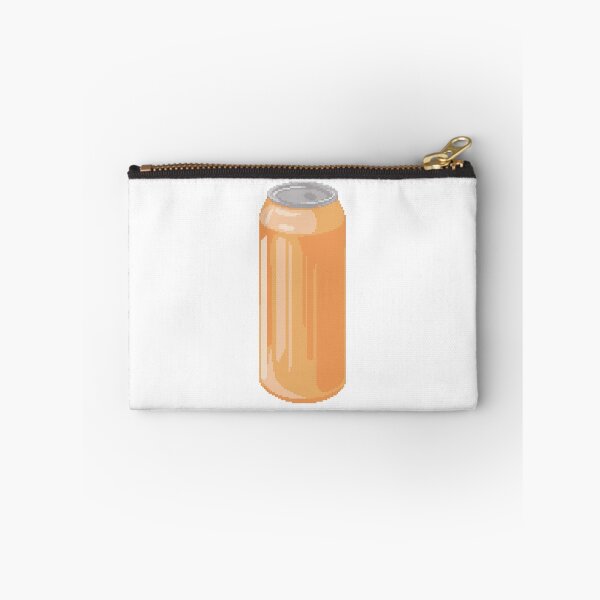 Item preview, Orange Drink Can Pixel Art designed and sold by pebblepebblepebblepebblepebble.