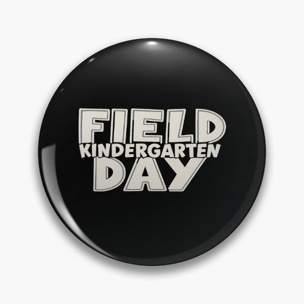 Item preview, Field Day Kindergarten Event Bold Outline Text Design designed and sold by MiracleBarto.