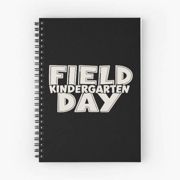 Item preview, Field Day Kindergarten Event Bold Outline Text Design designed and sold by MiracleBarto.