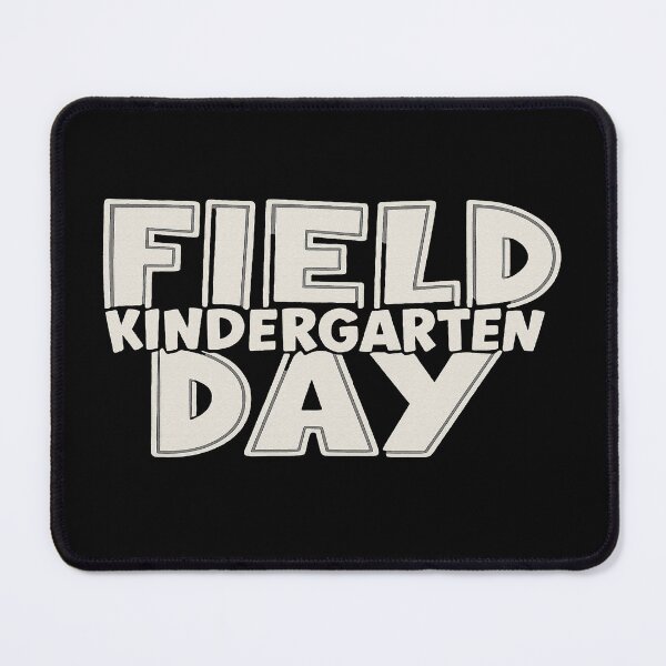Item preview, Field Day Kindergarten Event Bold Outline Text Design designed and sold by MiracleBarto.