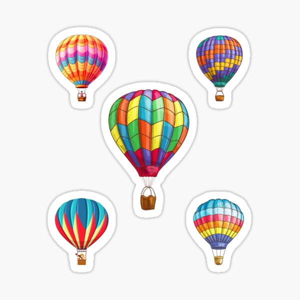 Item preview, hot air balloons sets kindle pack designed and sold by raedlisam.