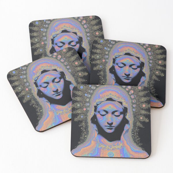 Item preview, Mother Mary  Mosaic Spiritual Abstract designed and sold by Mystikos Art.