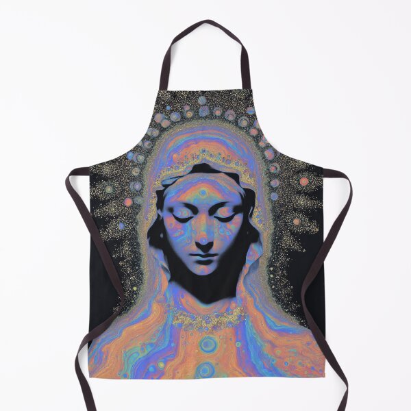 Item preview, Mother Mary  Mosaic Spiritual Abstract designed and sold by Mystikos Art.