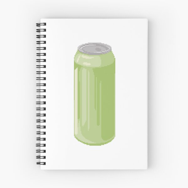 Item preview, Green Drink Can Pixel Art  designed and sold by pebblepebblepebblepebblepebble.