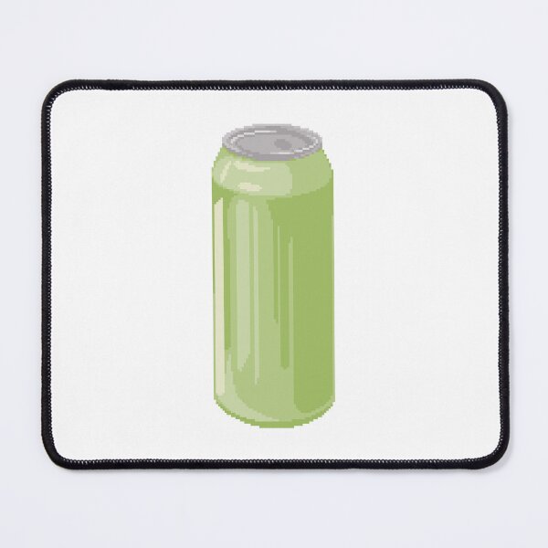 Item preview, Green Drink Can Pixel Art  designed and sold by pebblepebblepebblepebblepebble.
