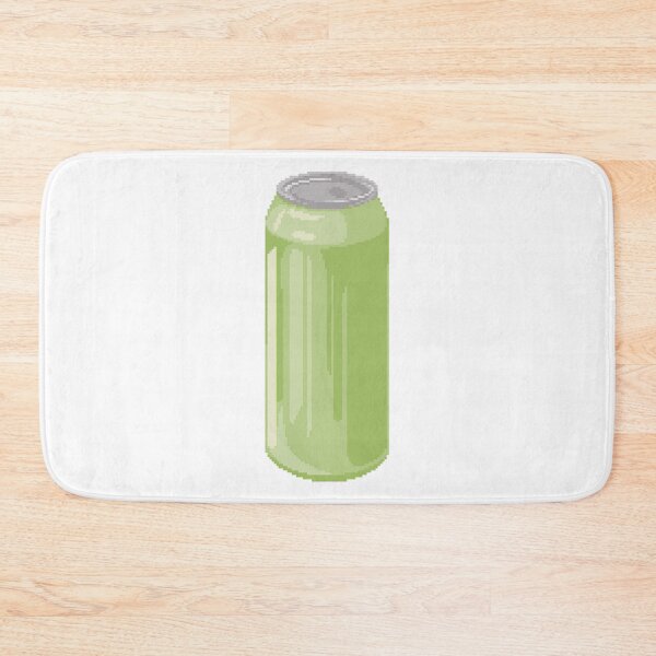 Item preview, Green Drink Can Pixel Art  designed and sold by pebblepebblepebblepebblepebble.