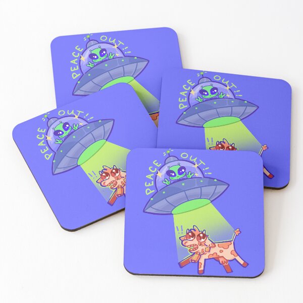 Item preview, Peace Out Alien designed and sold by Leaf-Whimzy.