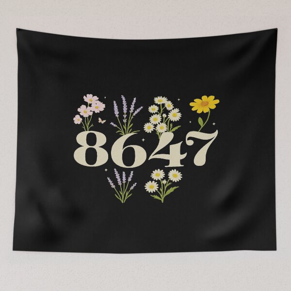 Item preview, Floral Number 8647 Botanical Aesthetic Design designed and sold by MiracleBarto.