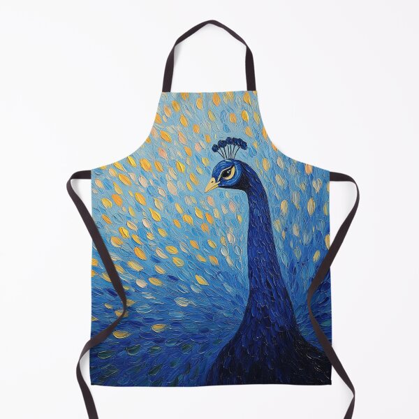Item preview, peacock | Post-impressionist painting style designed and sold by ComicsFactory.