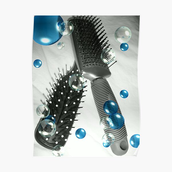 Brush away the Blues Poster