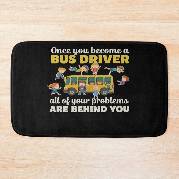 Item preview, Funny Bus Driver Quote with Kids on School Bus designed and sold by MiracleBarto.