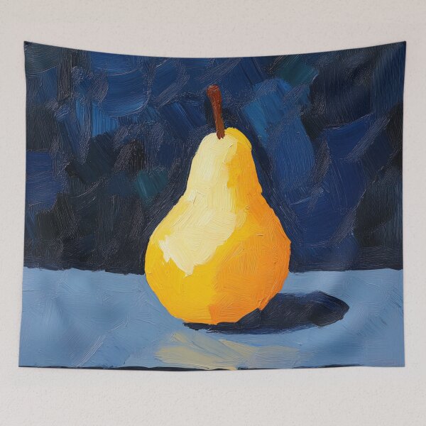 Item preview, Pear fruit | Post-impressionist painting style designed and sold by ComicsFactory.