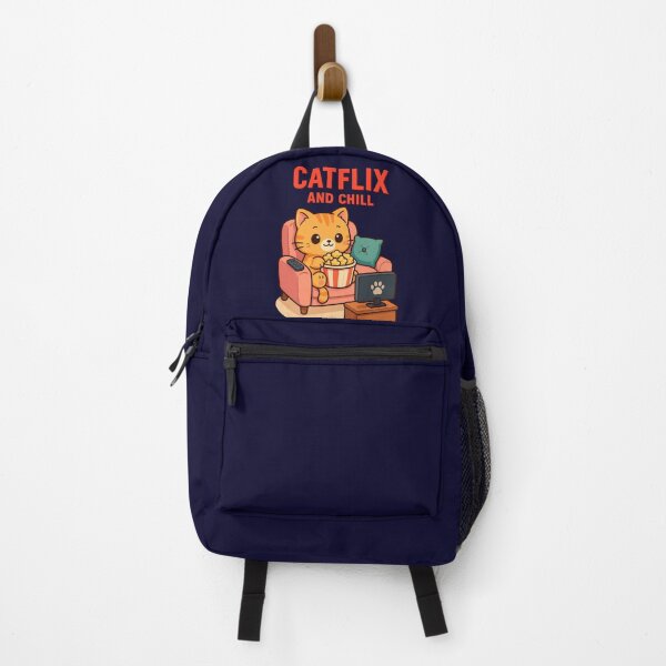 Item preview, Catflix and Chill designed and sold by TheSamuraiCat.