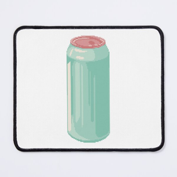 Item preview, Teal Drink Can Pixel Art designed and sold by pebblepebblepebblepebblepebble.