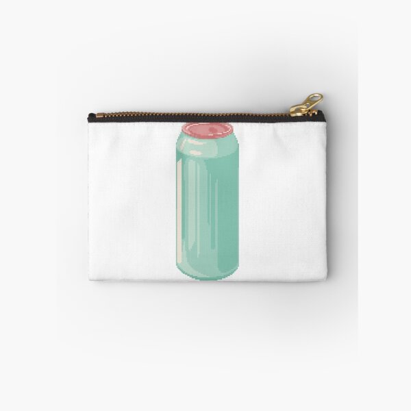 Item preview, Teal Drink Can Pixel Art  designed and sold by pebblepebblepebblepebblepebble.