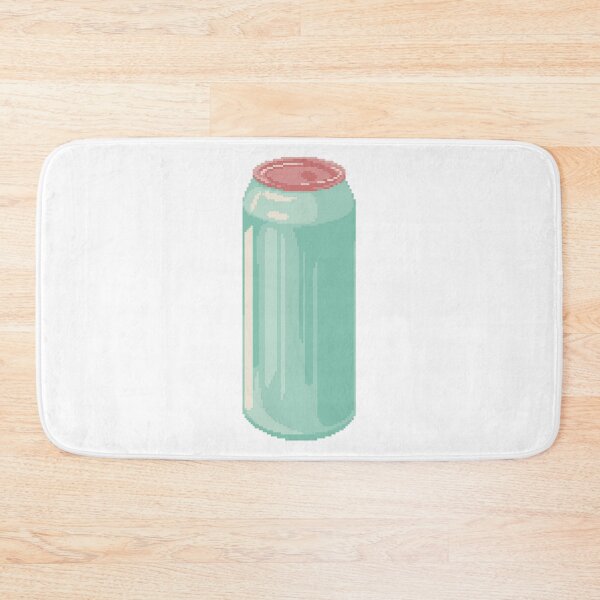 Item preview, Teal Drink Can Pixel Art  designed and sold by pebblepebblepebblepebblepebble.