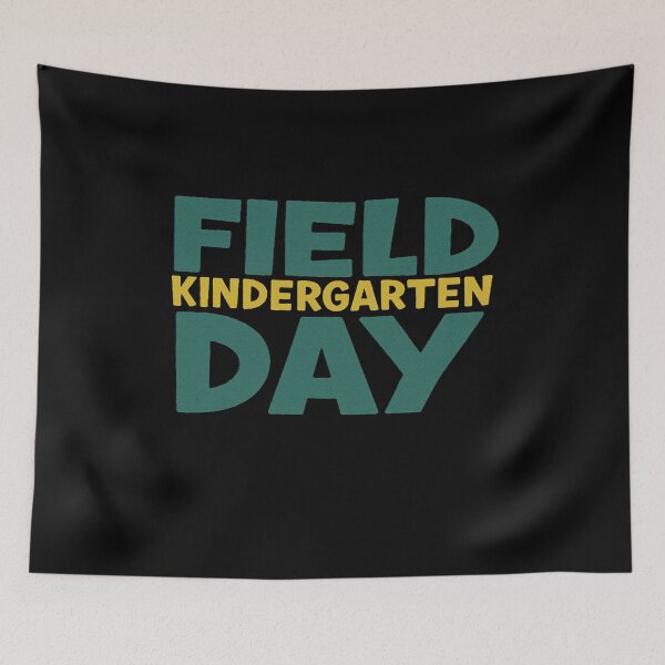 Item preview, Field Day Kindergarten Fun in Green and Yellow designed and sold by AnastasiaBorer.