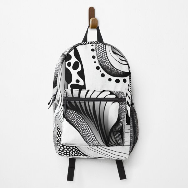Item preview, abstract art black and white designed and sold by Elite Print Studio.