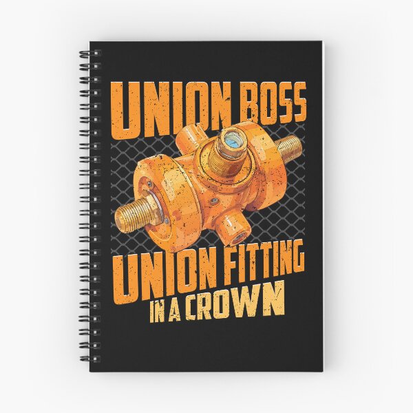 Item preview, Union Boss – Crown Fitting Pipefitter Design designed and sold by PECCATOR.