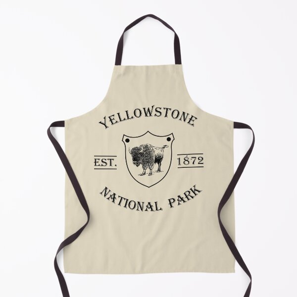 Item preview, Yellowstone National Park vintage travel camping hiking designed and sold by Alexaltay.