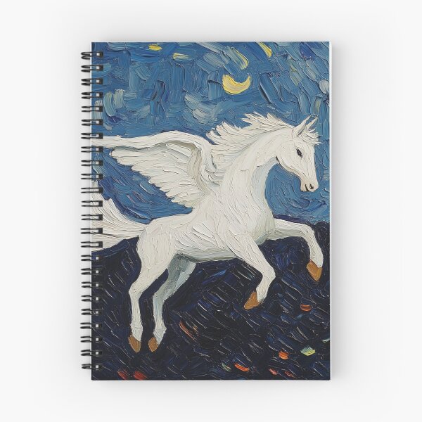 Item preview, Pegasus | Post-impressionist painting style designed and sold by ComicsFactory.