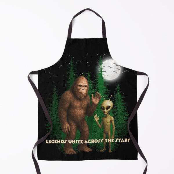 Item preview, Bigfoot and alien designed and sold by MandySJ.