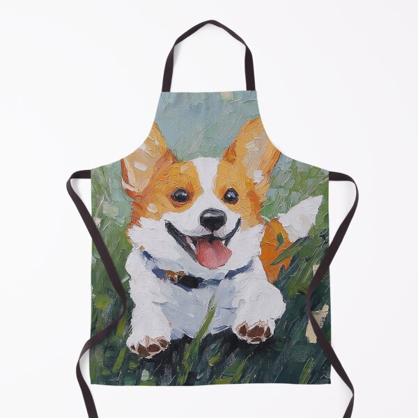 Item preview, Pembroke Welsh Corgi | Post-impressionist painting style designed and sold by ComicsFactory.
