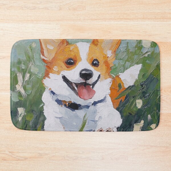 Item preview, Pembroke Welsh Corgi | Post-impressionist painting style designed and sold by ComicsFactory.