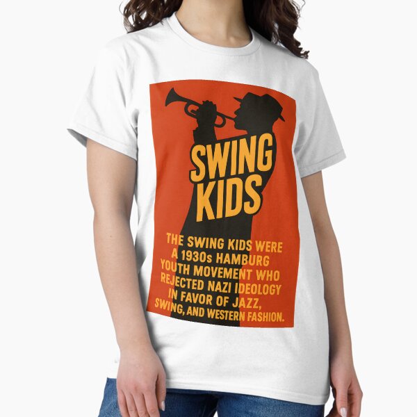 Vista previa del artículo con la obra «Póster de la Resistencia del Jazz Swing Kids: Arte mural audaz de la Rebelión de los años 30», diseñado y vendido por AbstractAuraArt.