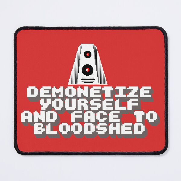 Item preview, Demonetize Yourself and Face To Bloodshed (Monolith) designed and sold by secswell.