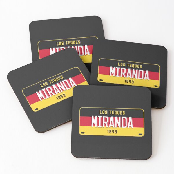 Item preview, License plate from the State of Miranda, Venezuela. designed and sold by 1989Ve&Co.