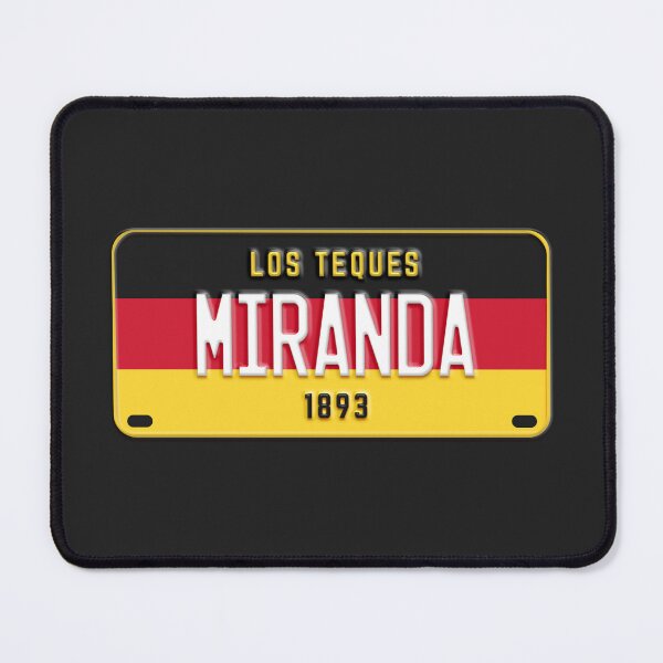 Item preview, License plate from the State of Miranda, Venezuela. designed and sold by 1989Ve&Co.