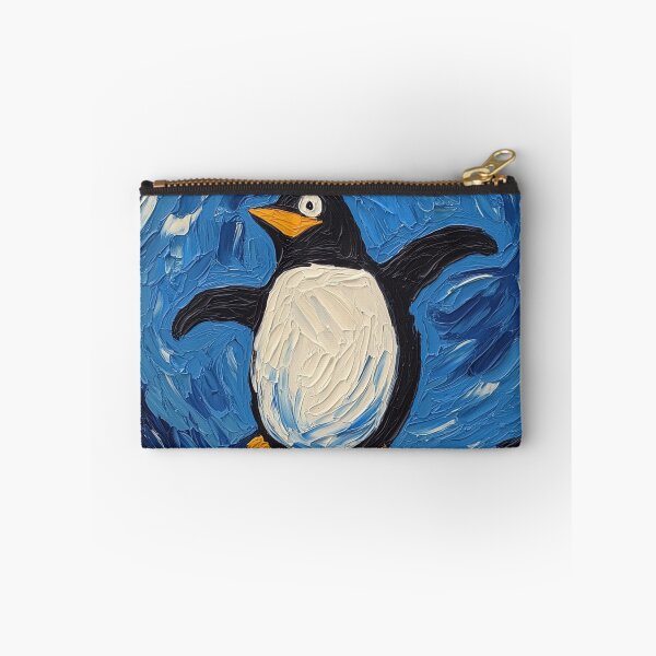 Item preview, Penguin | Post-impressionist painting style designed and sold by ComicsFactory.