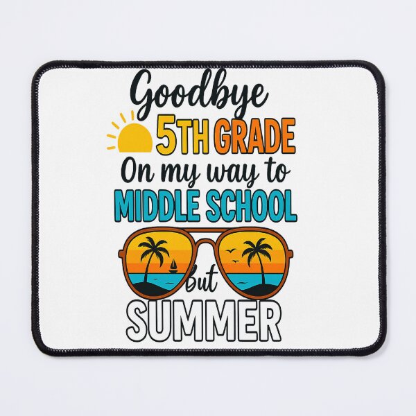 Item preview, Hello Summer Goodbye 5th Grade School Vibes designed and sold by Nouna11.