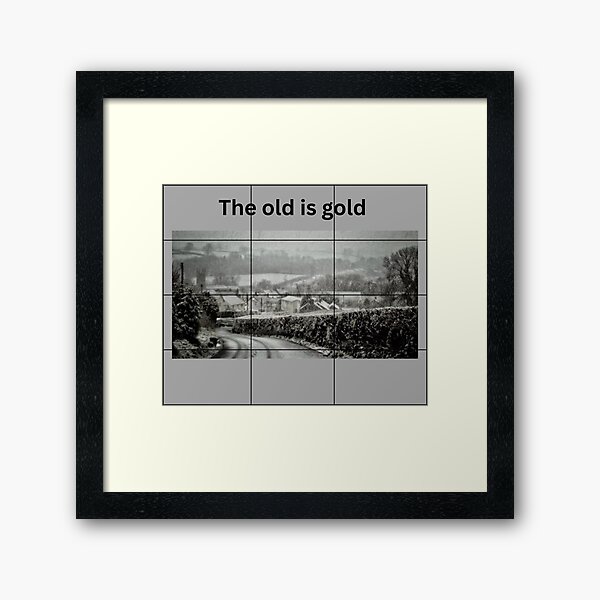 Item preview, The old is gold! designed and sold by Heal of Souls.