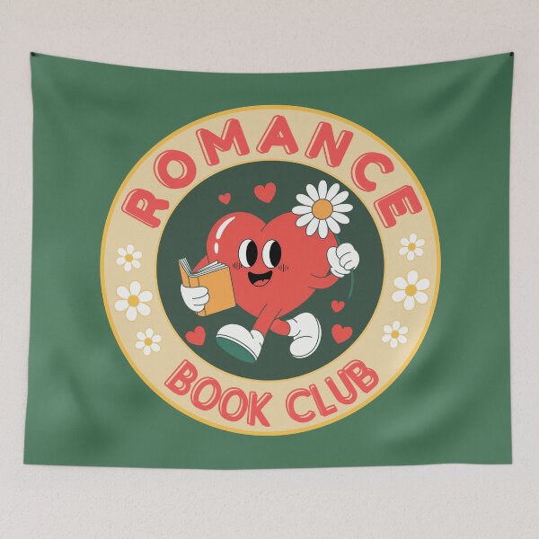 Item preview, Romance book club - bookish retro vintage aesthetic designed and sold by Fantasy Cache.