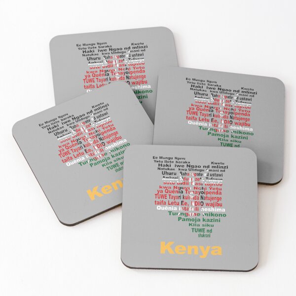 Item preview, Homage to Kenya! ( Anthem + map + flag = ) designed and sold by JR78.