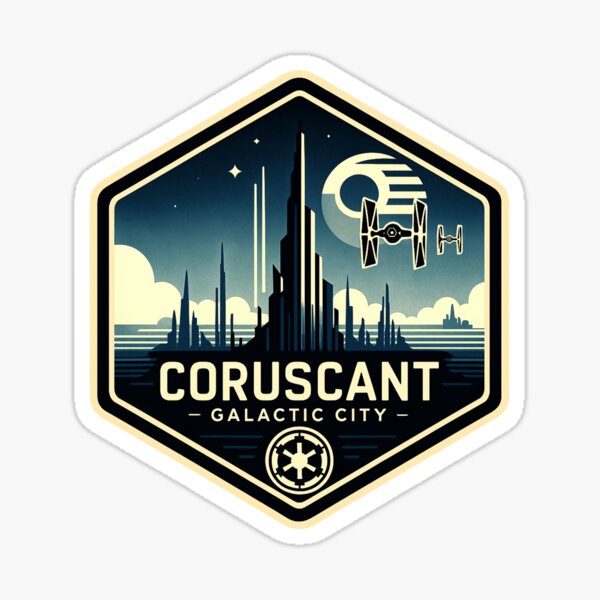 Item preview, Coruscant Galactic City designed and sold by MonoVibe.