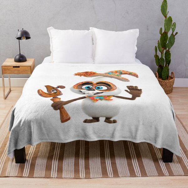 Item preview, Festive Cartoon Character with Sombrero and Dog designed and sold by ART ATTACK ZONE.